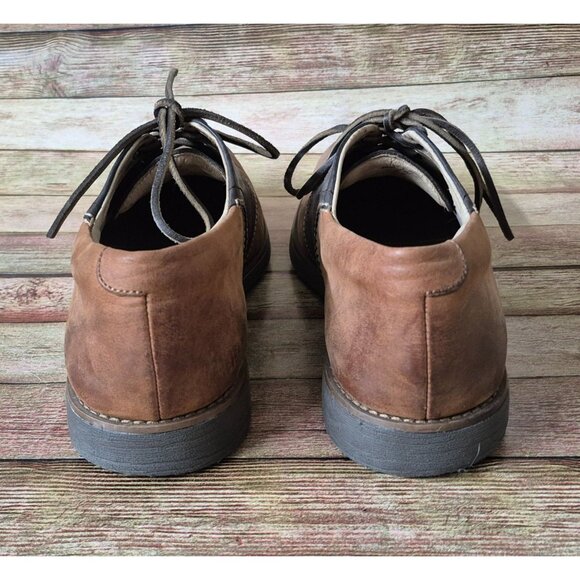 SPERRY TOP-SIDER Jamestown Size 11.5 M Brown Mens Suede & Leather Saddle Oxford - Picture 7 of 11